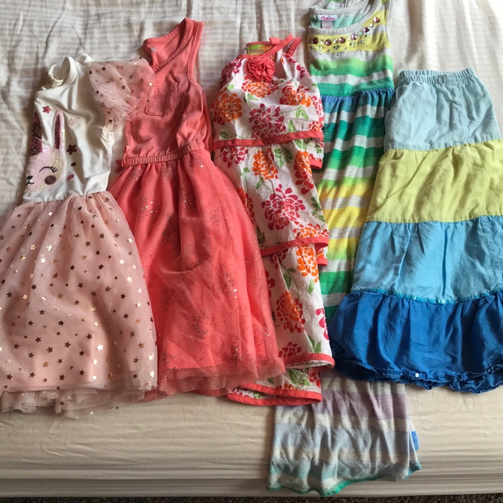 Size 6 girls sun dresses